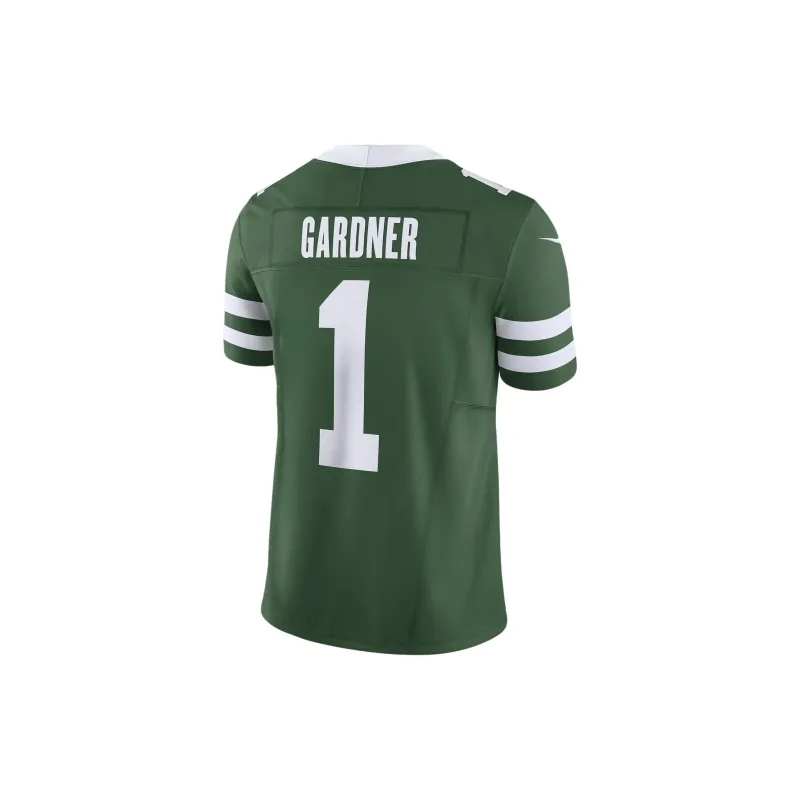 Nike Sauce Gardner New York Jets Men's Nike Dri FIT Nfl Limited Football Jersey-1