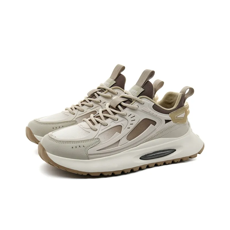 HLA Outdoor Fashion Breathable Mesh Athletic Shoes Height Increasing Wear-Resistant Casual Shoes Men's-9