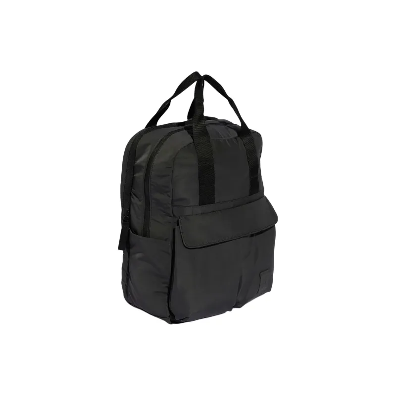 Adidas Recycled Polyester Backpack Unisex Carbon Black & Black-2
