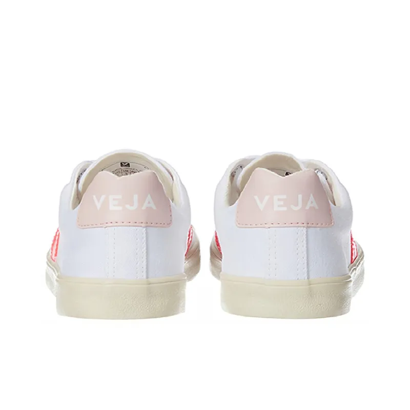 VEJA Esplar Se Canvas White Rose Fluo Petale Women's-4