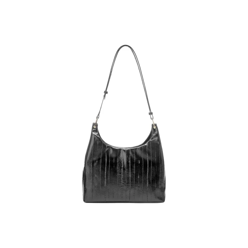 JOSINY Pu Commute Shoulder Bag Women's Black/Apricot/Nude Pink-2