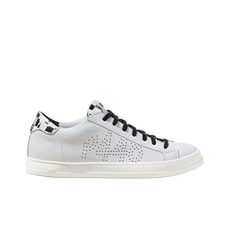 P448 Low-Top Skateboard Shoes Men's White-1