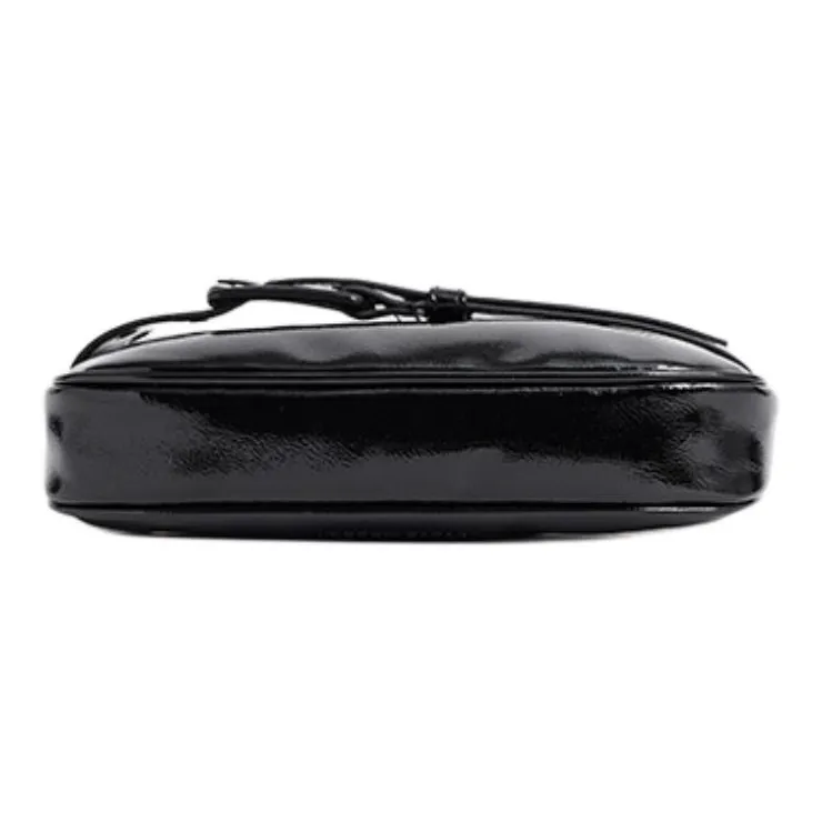 STEVE MADDEN PU Shoulder Bag Crossbody Bag Handbag Small Size Women's Black-4