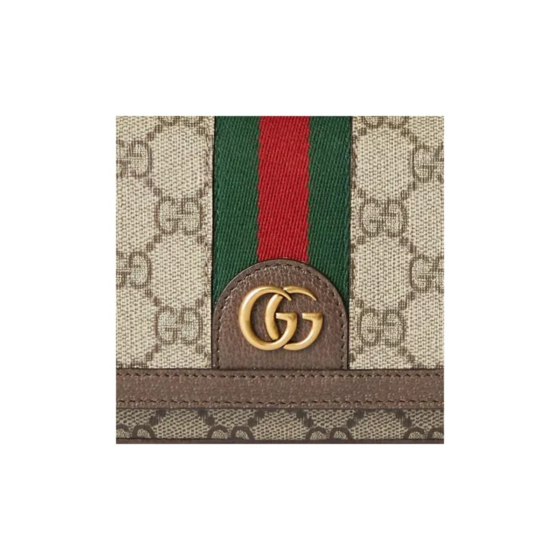 GUCCI Canvas With Leather Canvas Bag Shoulder Bag Crossbody Bag Extra Mini Men's Beige & Ebony-7
