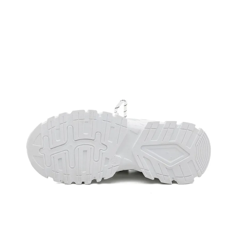 RENBEN Anti-Slip And Wear-Resistant Height Increasing Low-Top Chunky Sneakers Women's-9