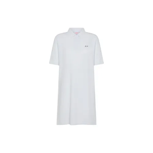 SUN 68 Short-Sleeved Dresses Women's White