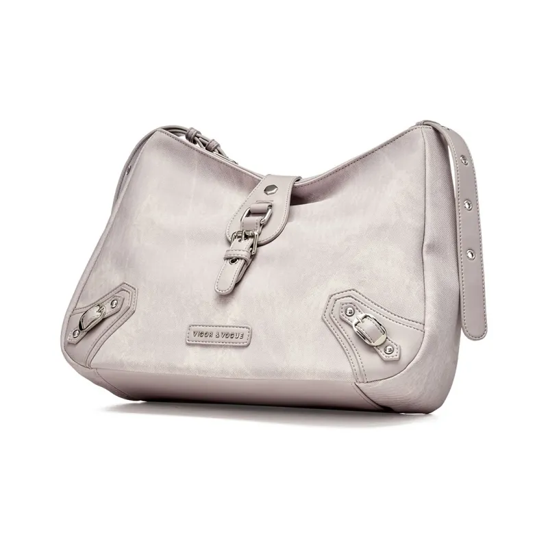 JOSINY PU Shoulder Bag Regular Women's Gray Blue/Cameo Brown Pink-10