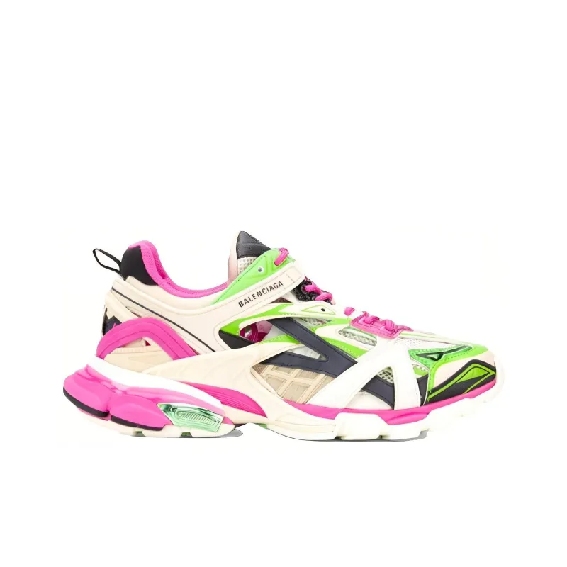 Balenciaga Track.2 Trainer 'Pink Green'-1