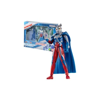 BANDAI Ultra Posable Collection Hero Toy Ultraman Zero Action Figures