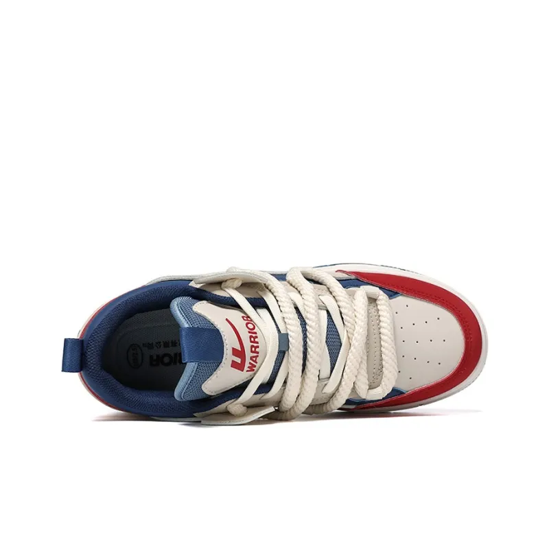 Warrior Height Increasing, Abrasion Resistant, Lightweight, And Breathable Low Top Skateboard Shoes Unisex-10