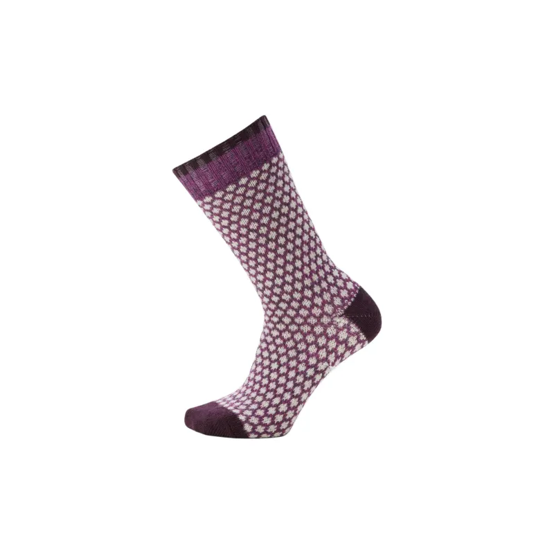 SMARTWOOL Everyday Popcorn Polka Dot Crew Socks Mid-Calf Socks Women's 1 Pack-0