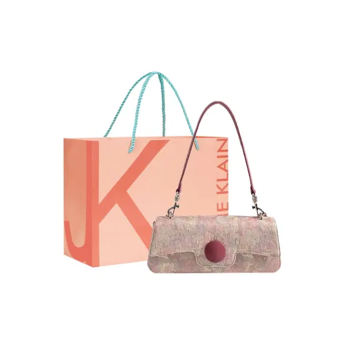 JANE KLAIN Synthetic Leather Handbag, Shoulder Bag Women's Pink