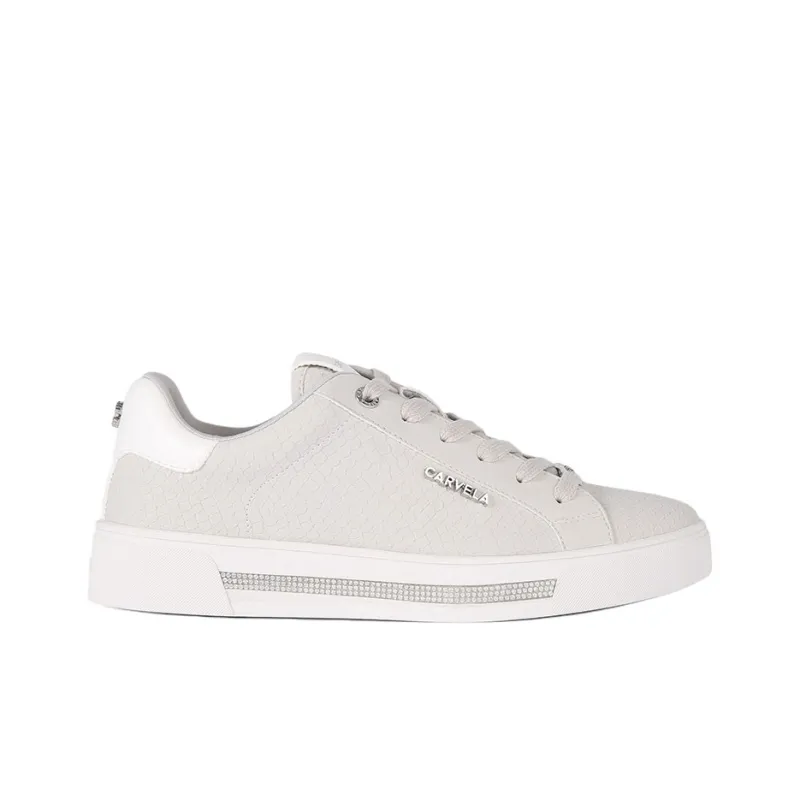 Kurt Geiger London Diamond Low-Top Skateboard Shoes Women's White-1