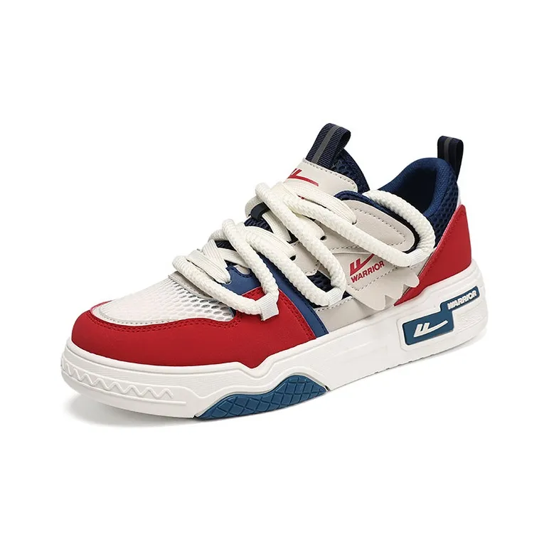 Warrior Height Increasing, Abrasion Resistant, Lightweight, And Breathable Low Top Skateboard Shoes Unisex-64