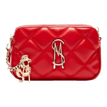 STEVE MADDEN PU Crossbody Bag Shoulder Bag Medium Size Women's Red