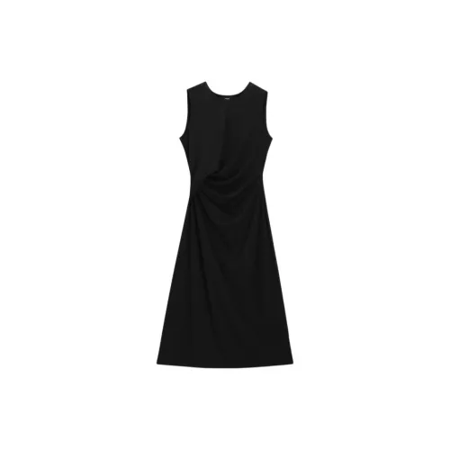 THEORY Sleeveless Dresses Women's Black