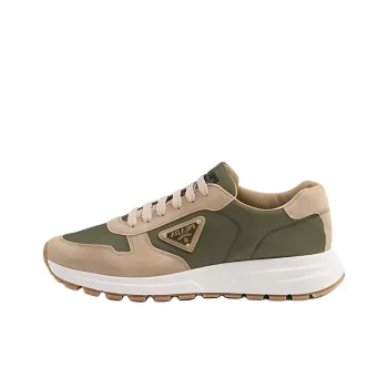 PRADA PRAX 1 Low Top Casual Shoes Men's Beige Green