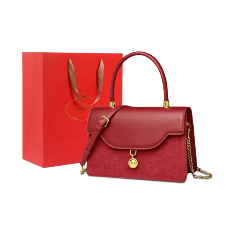 PAYOT PU One Shoulder Handbags Regular Women's Burgundy-0