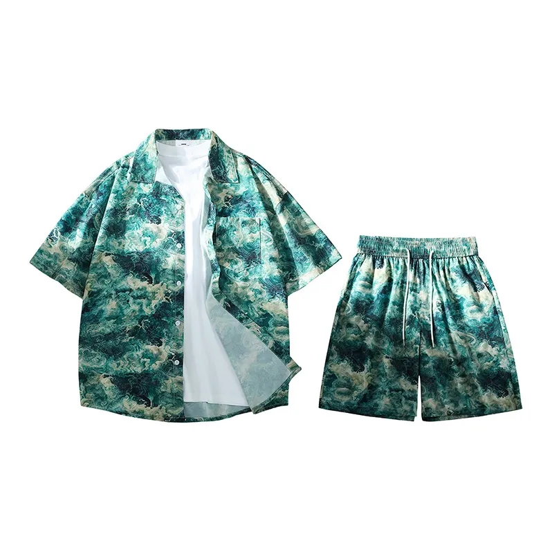 Couple Exclusive Shirt Matching Set Active Summer Essentials Unisex Sri Lanka Green Accord-14