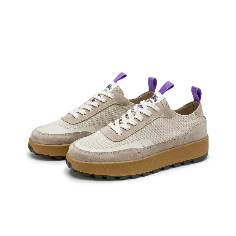 PLO CART Casual Shoes Men Low Top White Gray/Khaki-2