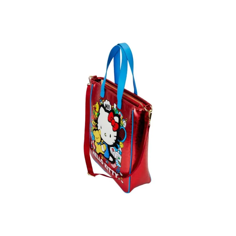 Sanrio Loungefly Collaboration PU Handbag Shoulder Bag Women's Red-1