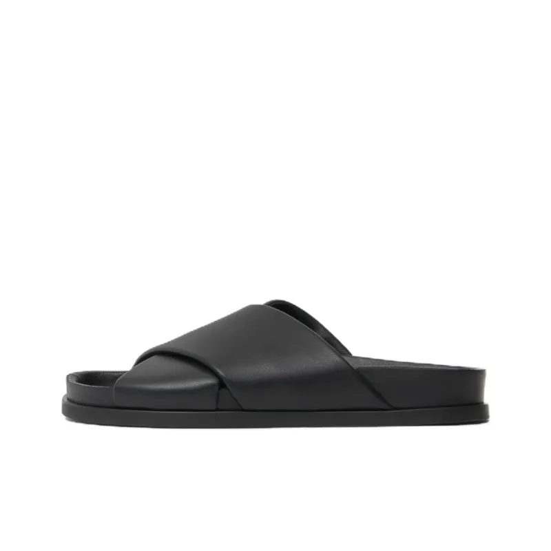 MANSUR GAVRIEL Slide Slippers Women's Black-0