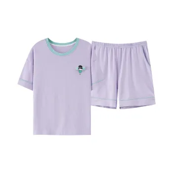 MIIOW Pajama Set Women's Light Lavender