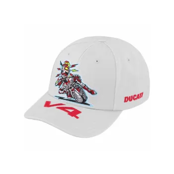 Supreme SS24 WEEK 16 Supreme®/DUCATI® 6 PANEL HAT Cotton Peaked Cap Unisex Couple Style Gray