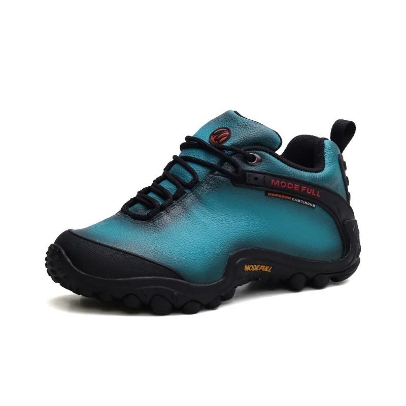 MODE FULL Cushioning Anti Slip Wear Resistant Water Resistant Supportive Impact Resistant Low Top Hiking Shoes Women's-1