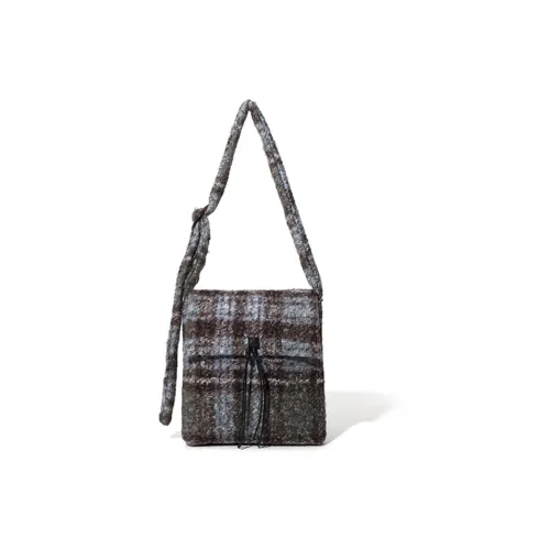 MASTER CANVAS Lambswool Crossbody Bag, Shoulder Bag Regular Unisex Color Block