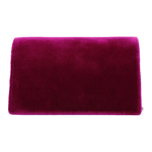 GUCCI Dionysus Velvet Crossbody Bag Shoulder Bag Women's Red-4