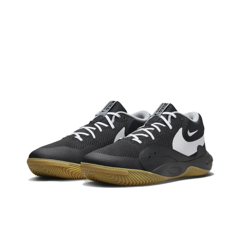 Nike Hyperquick Black White Flat Silver-1