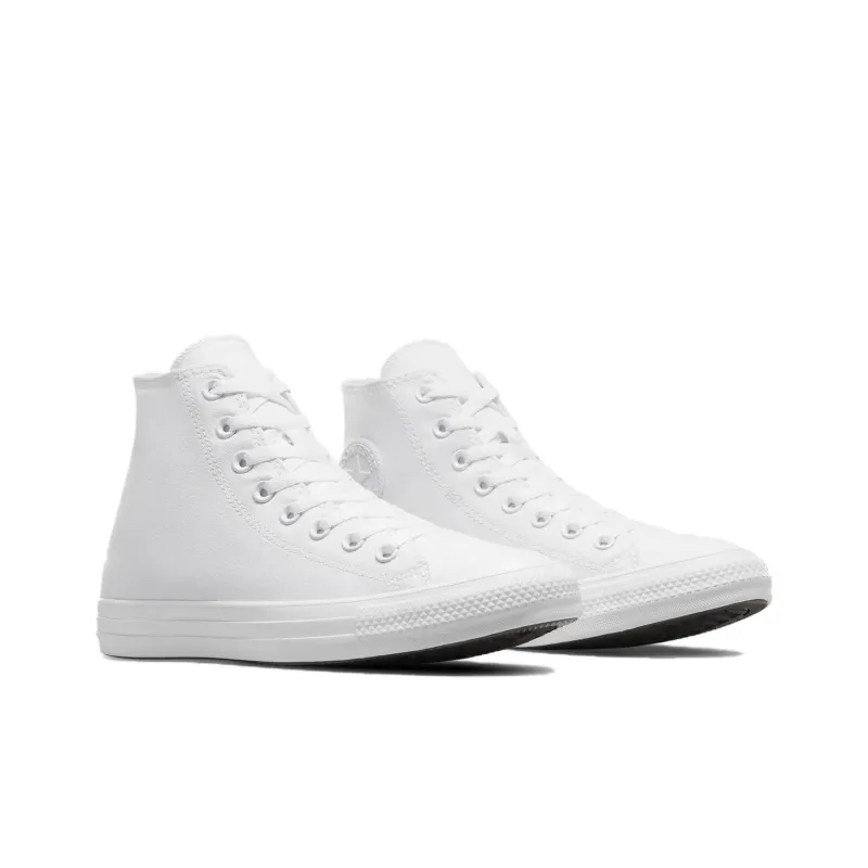 Converse Chuck Taylor All Star Slip Resistant, Abrasion Resistant, Breathable High Top Canvas Shoes Unisex White-2