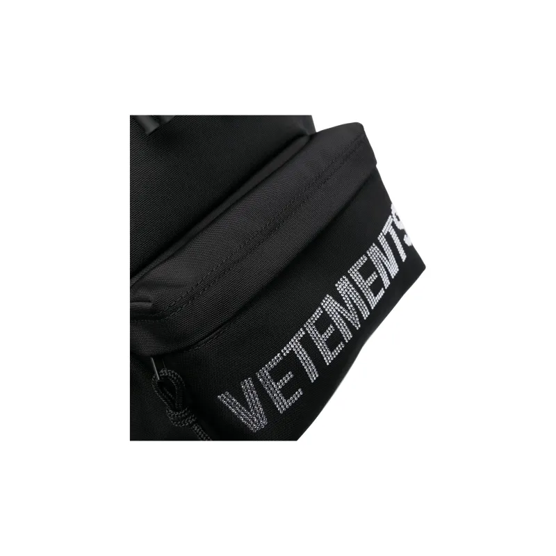 Vetements Crystal-embellished-logo Backpack-3