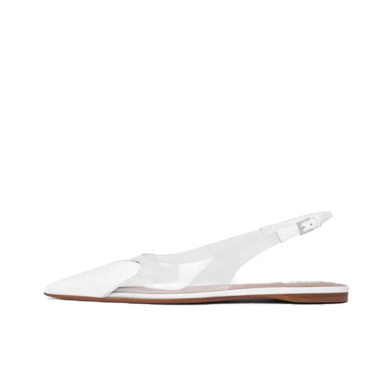 Alaia LE CŒUR Casual Single Shoes Women's White-0