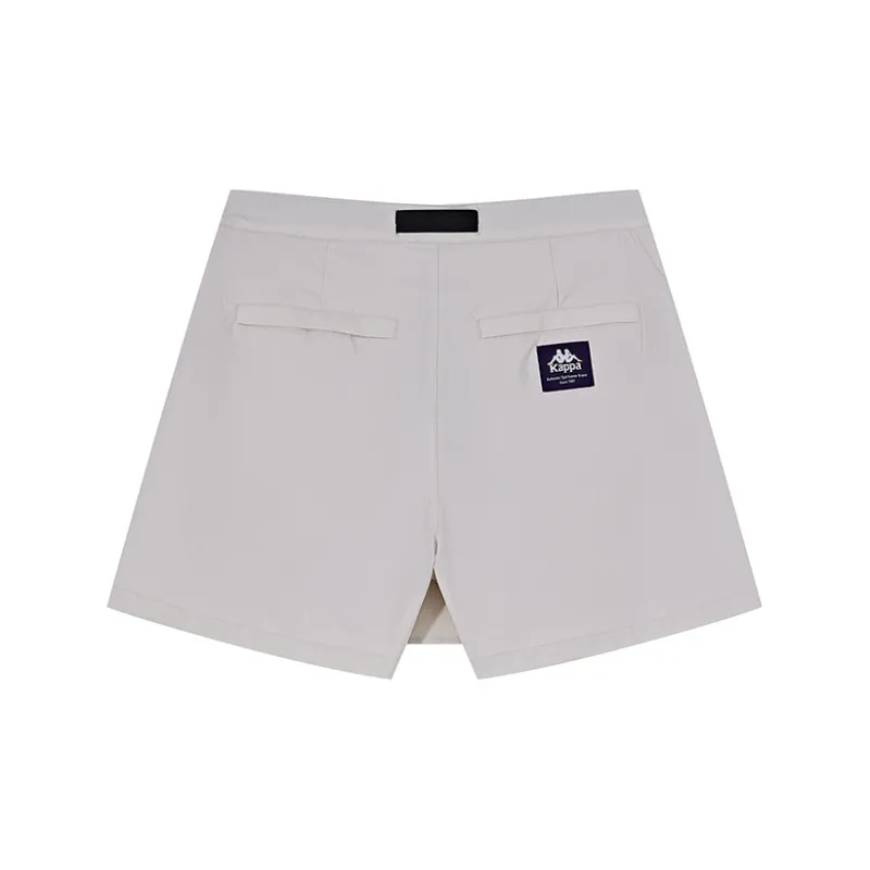 Kappa Summer Casual Shorts Women's Malt Beige Brown-1