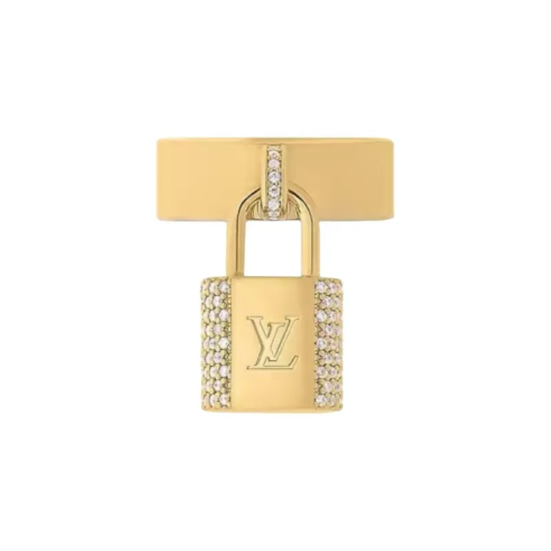 LOUIS VUITTON Lv Padlock Ring-1