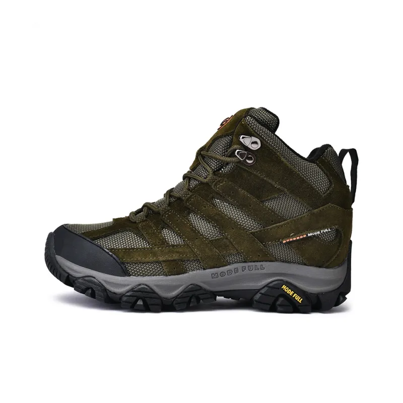 MODE FULL Cushioned Anti Slip Wear Resistant Waterproof And Breathable High Top Hiking Shoes Women's-4