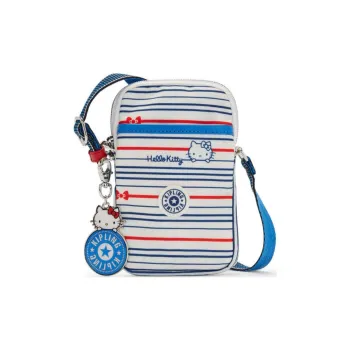 Sanrio Kipling Collaboration Nylon Crossbody Bag Unisex Red Blue