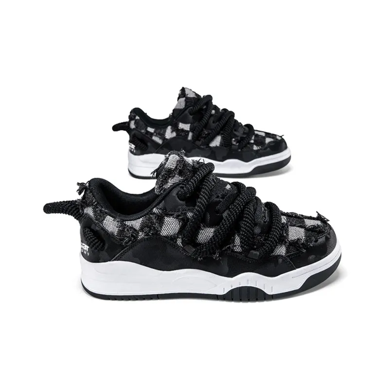 DG3T Anti-Slip And Wear-Resistant Lightweight Height Increasing Low-Top Skateboard Shoes Men's-7
