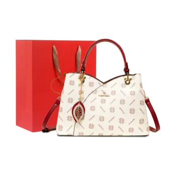 PAYOT PU Tote Bag, Shopping Bag, Shoulder Bag, Crossbody Bag, Handbag Women's Ecru