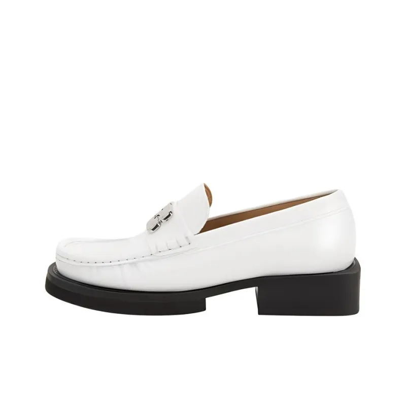 GANNI Logo-plaque Loafers-0