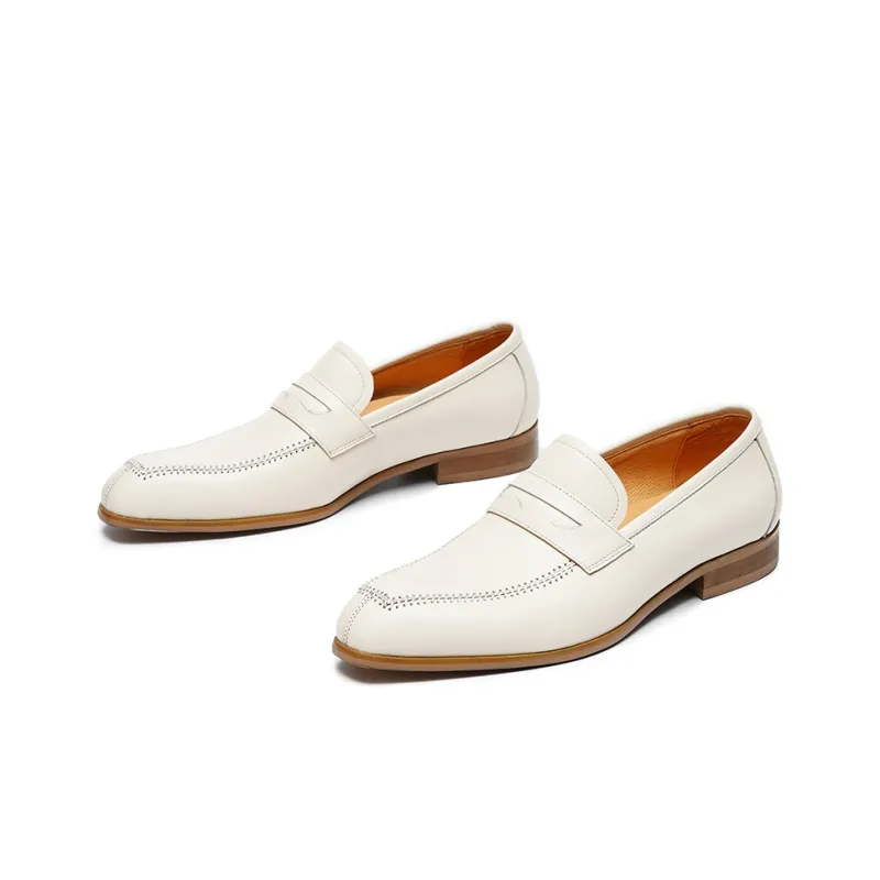 ASTON M.JAZZ Dress Shoes Men's White-3