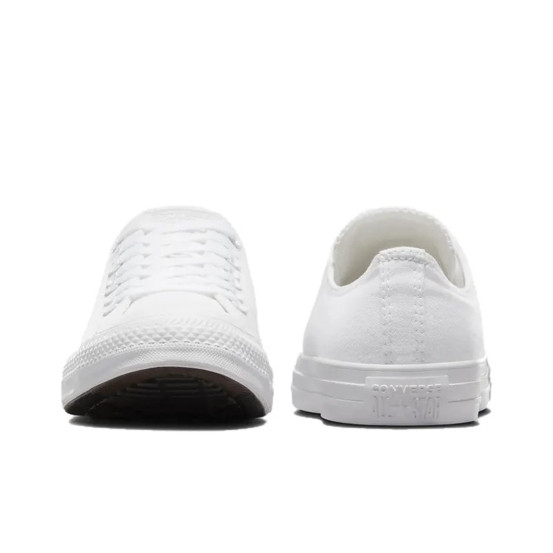 Converse Chuck Taylor All Star Slip Resistant, Abrasion Resistant, Breathable Low Top Canvas Shoes Unisex White-4