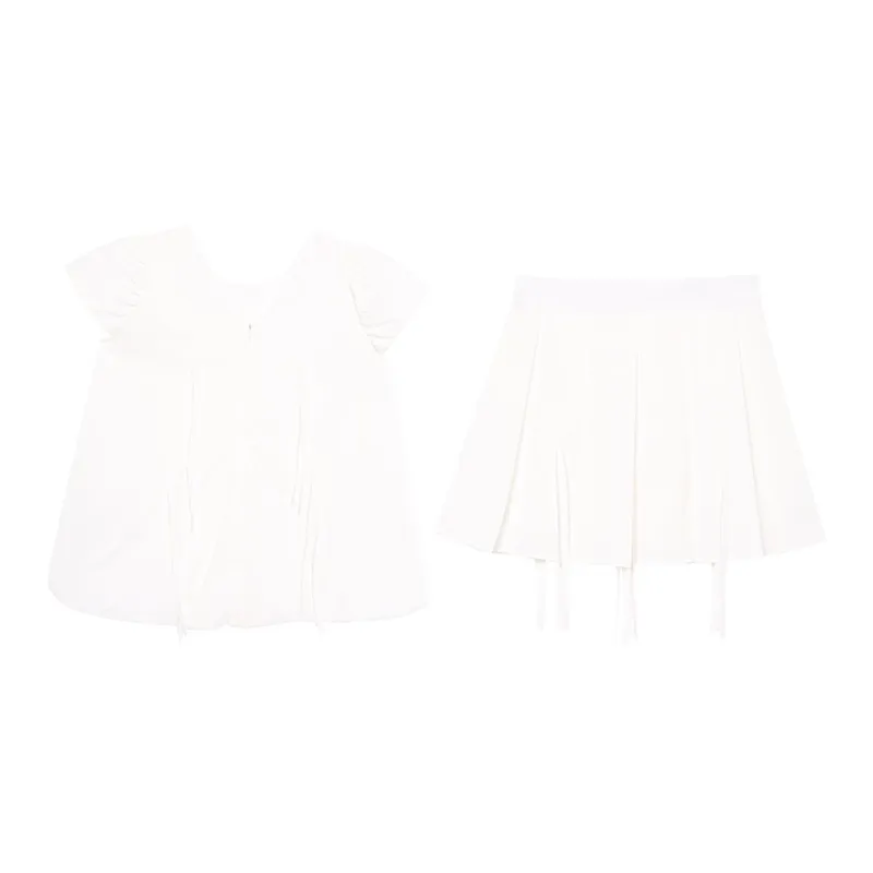 WOWI Two Piece Skirt Sets Women's-3