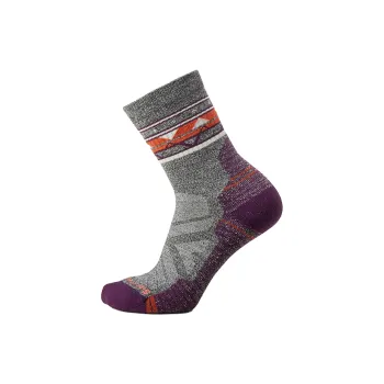 SMARTWOOL Hike Zig Zag Valley Mid Crew Socks Mid-Calf Socks Women's 1 Pack