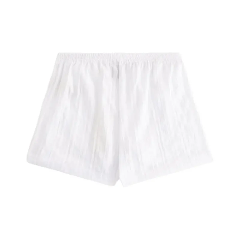KITH Women's 2024 Summer Collection SS24 Sheer Stripe Bover Short Casual Shorts Women's White-1