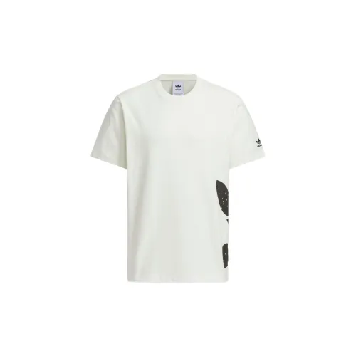 Adidas T-Shirts Men Jade White