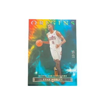 PANINI 2022 23 Origins 22/25 Blue Parallel Evan Mobley Knight Player Card Condition Passed Sports Cards 1 Pc