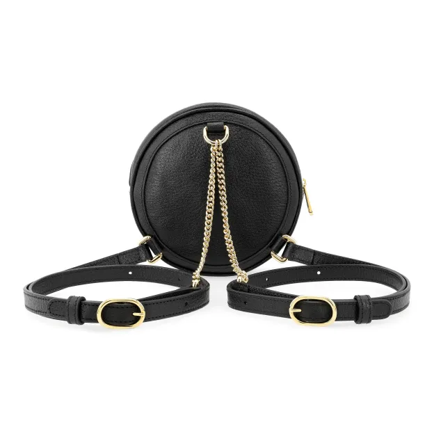 GUCCI Ophidia Leather Backpack Mini Women's Black-5
